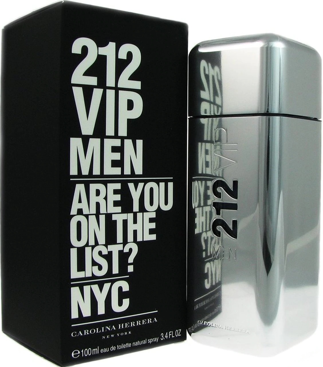 Nước hoa nam CAROLINA HERRERA 212 Vip Men Eau De Toilette 100ml
