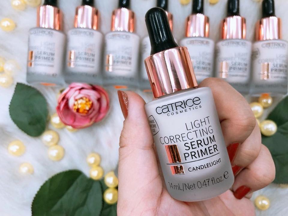 Kem lót làm sáng và hiệu chỉnh tông da CATRICE Light Correcting Serum Primer 14ml