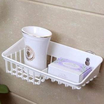 Giá để giẻ rửa bát, xà phòng 2 ngăn dạng lưới Inomata Sản xuất tại Nhật Bản