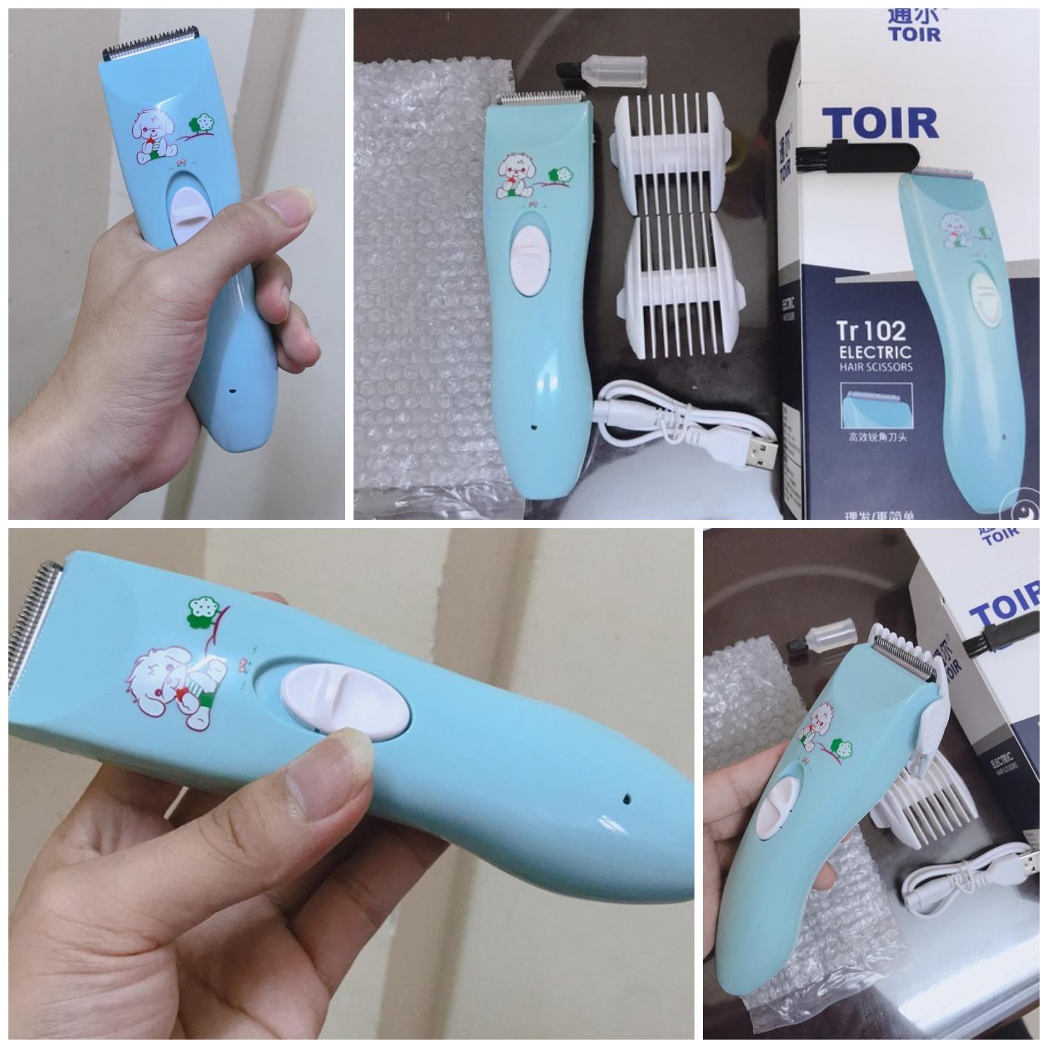 [Bảo hành 2 năm] Tông đơ cắt tóc, hớt tóc gia đình, trẻ em, không dây, chuyên nghiệp (Tăng đơ hớt tóc) tặng kèm phụ kiện đầy đủ không gây tiếng ồn dễ tạo kiểu tóc cho bé yêu và gia đình bạn công suất 3W sử dụng liên tục 60p