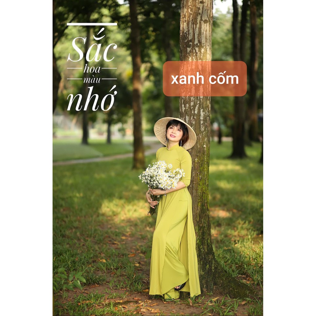 Áo dài đẹp - áo dài truyền thống lụa