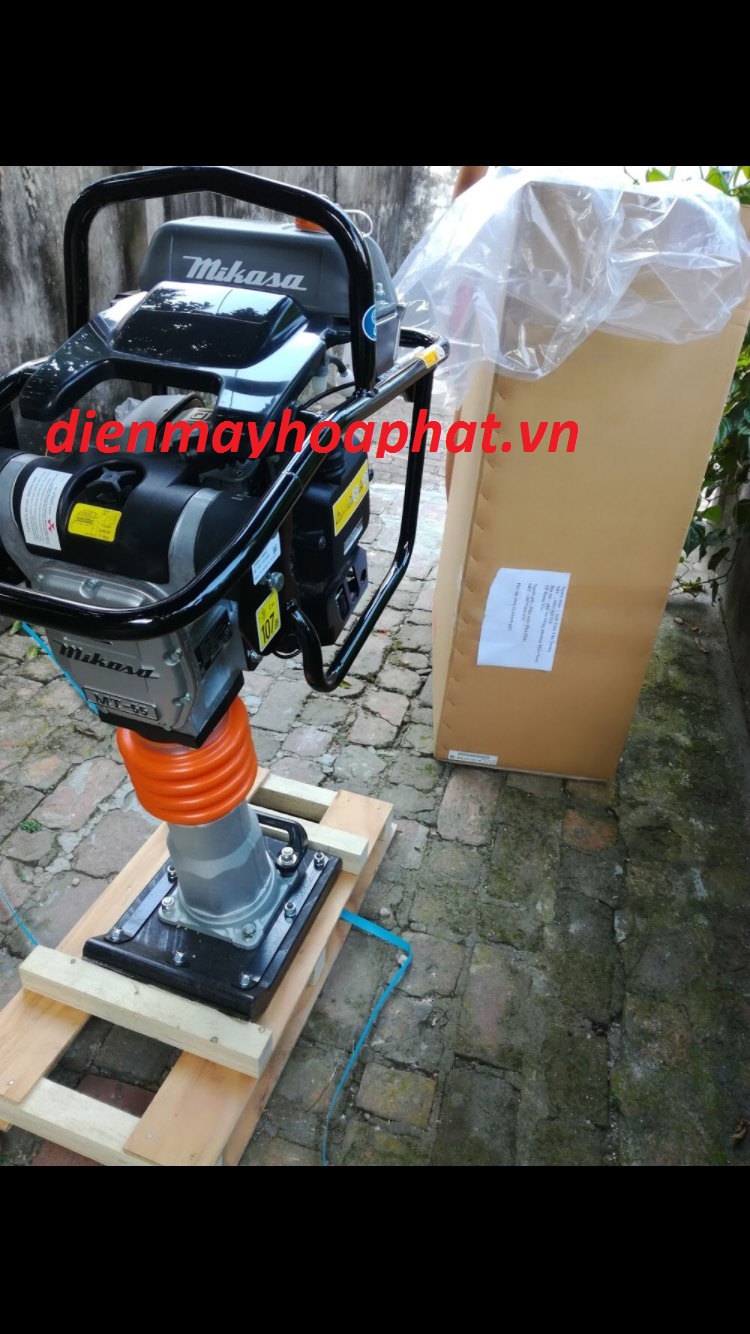 Máy đầm cóc Mikasa MT55H hàng nhập khẩu nguyên chiếc Nhật Bản