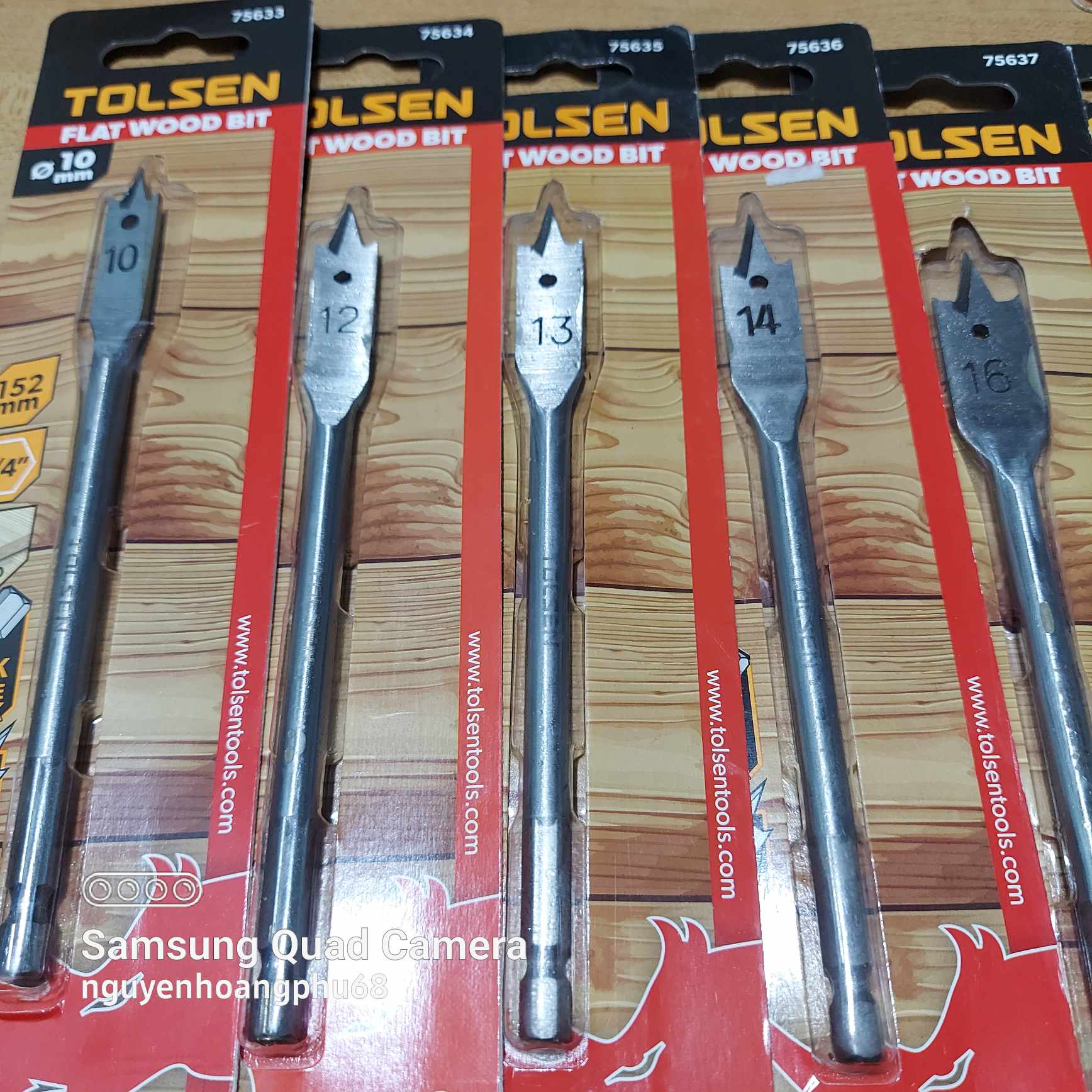 Mũi khoét gỗ nhanh mũi khoan gỗ nhanh Tolsen đủ size