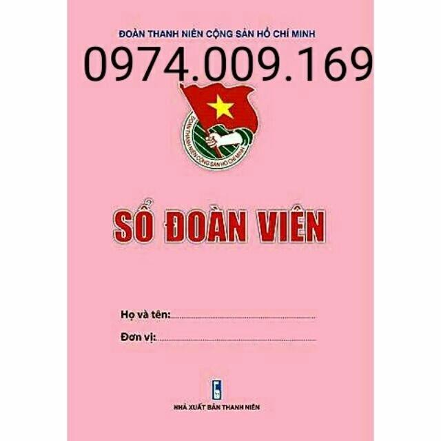 Combo 50 sổ đoàn viên mẫu mới