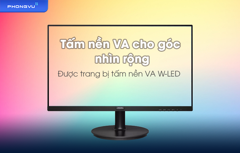 Màn hình LCD PHILIPS 271V8LA/74 | Tấm nền VA cho góc nhìn rộng