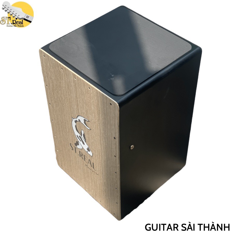 (Miễn Phí Ship) Trống cajon AB tặng kèm bao đựng kích thước 45 x 28 x 28cm