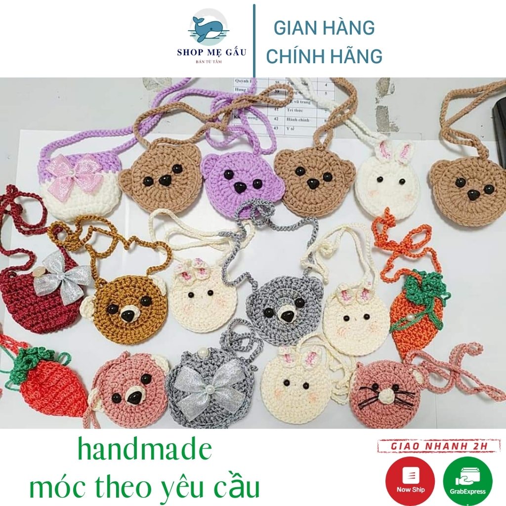 Túi đựng tỏi ✨ túi đựng tỏi handmade cho bé