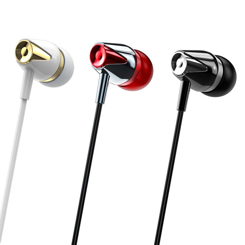 Tai nghe có dây hỗ trợ mic, rắc cắm âm thanh 3,5 mm, điều khiển một nút bấm, cáp dài 1,2m borofone bm13 coolmelody