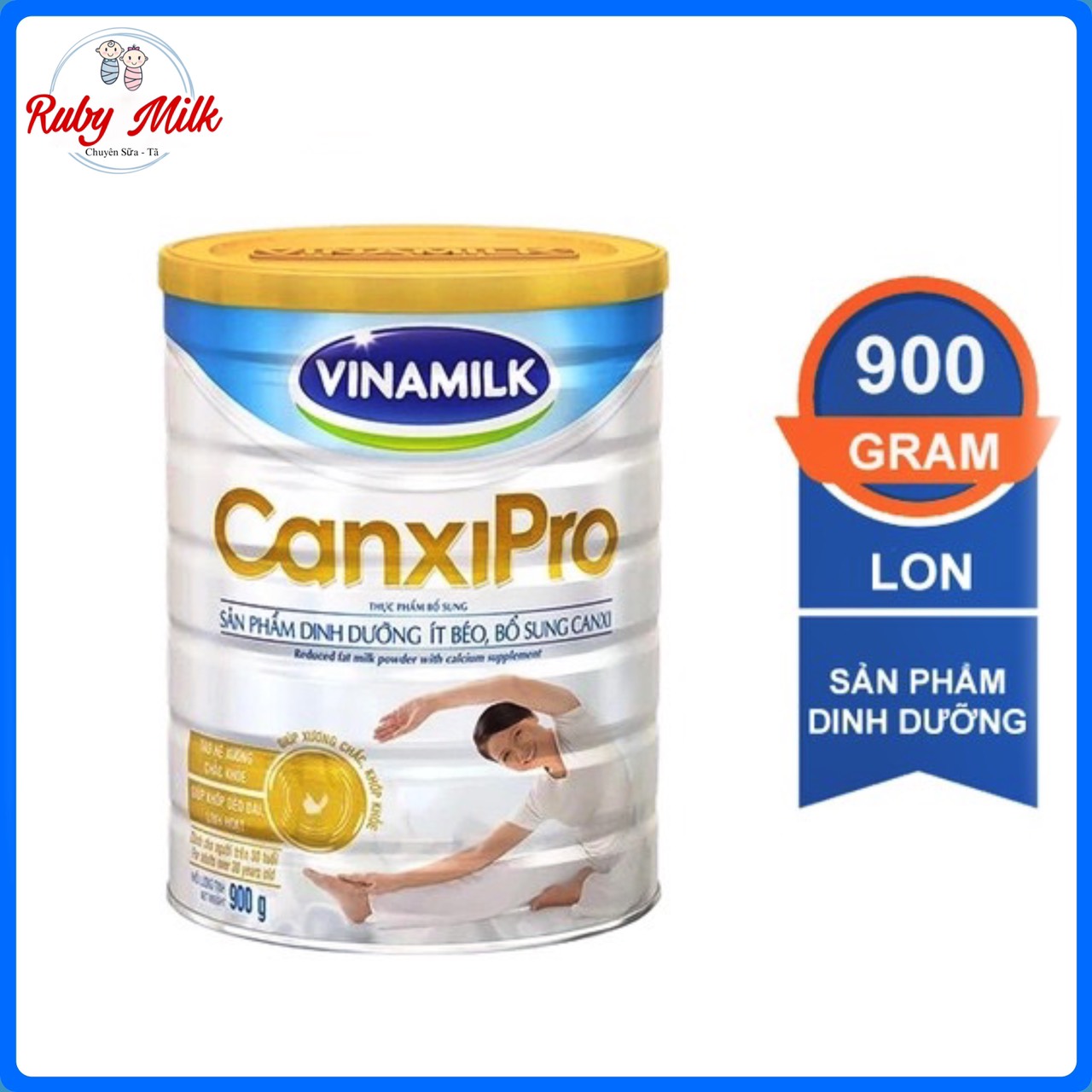 [Date 2.2026] Sữa Bột Vinamilk Canxi Pro Lon 900g