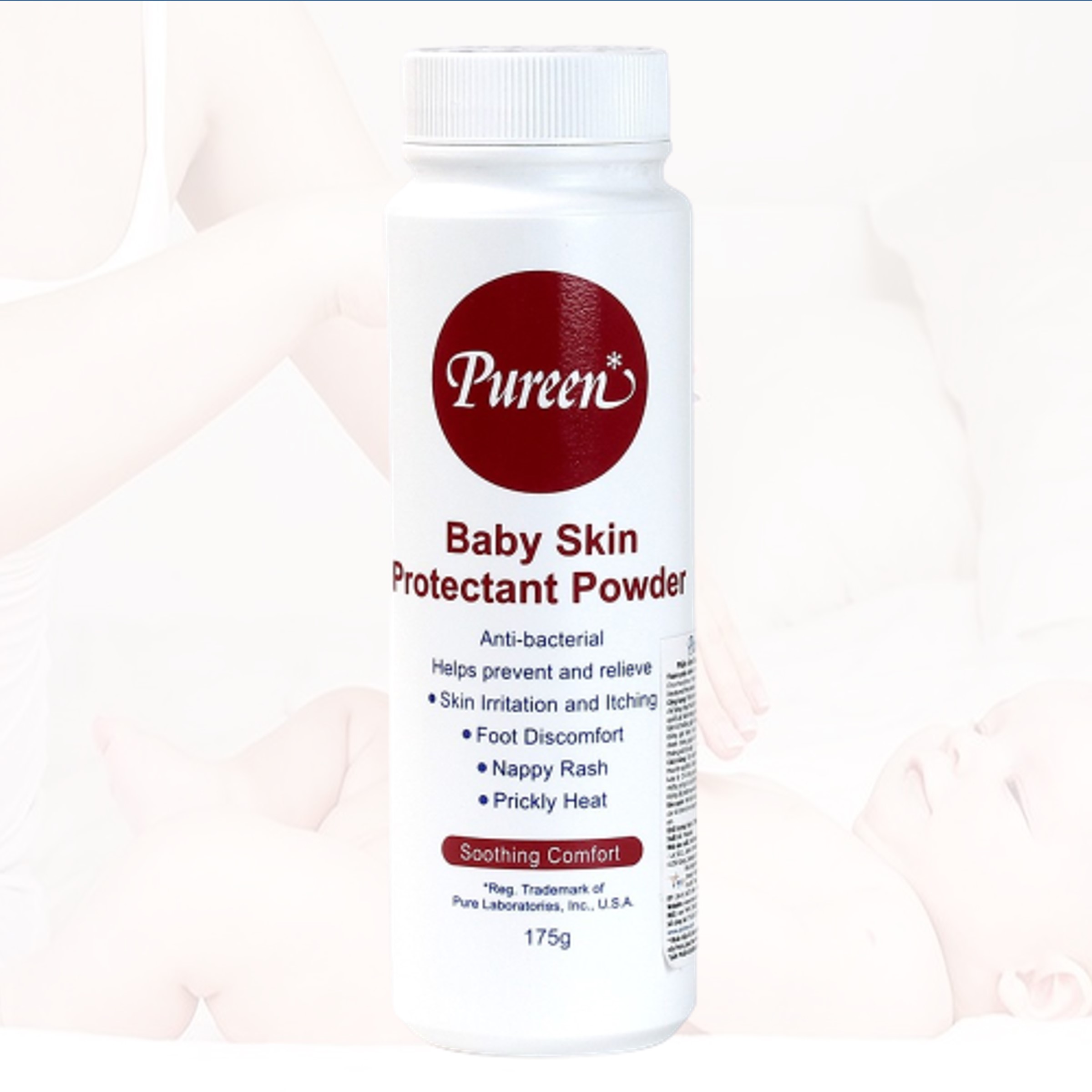 Phấn rôm báo vệ da pureen