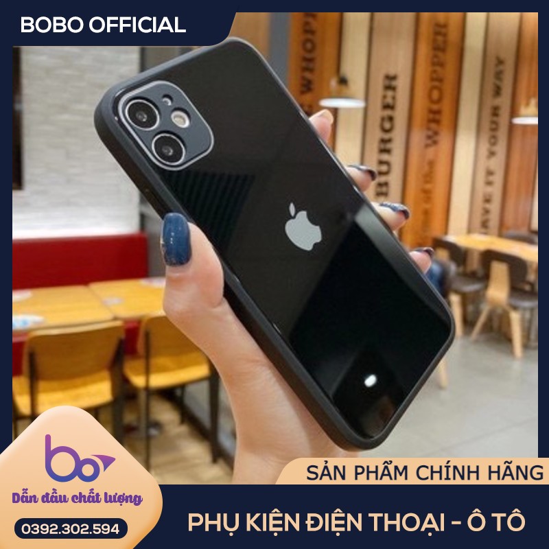 [ ỐP ĐỘ 2021] ỐP VIỀN VUÔNG MẶT LƯNG KÍNH CHO IPHONE 6P/6SPLUS/7P/8P/X/XSMAX/11PROMAX/12/12PRO/12PROMAX-SANG TRỌNG 100 ĐÁNH GIÁ 5 SAO