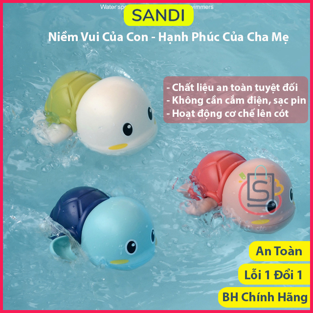 Rùa bơi vặn cót - đồ chơi nhà tắm ngộ nghĩnh cho bé chất lượng đảm bảo an toàn đến sức khỏe người sử dụng cam kết hàng đúng mô tả