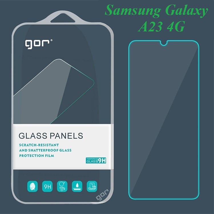 Kính Cường lực Samsung Galaxy A23 / a23 4g - Kính cường lực Gor trong suốt Samsung Galaxy A23 / A23 4G (Tặng keo chống hở viền)