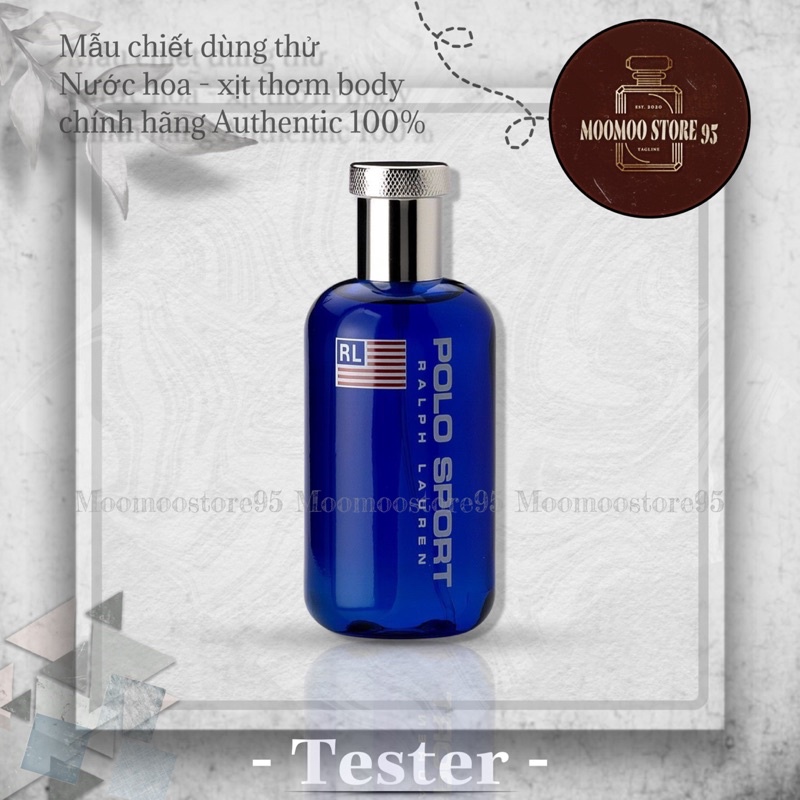 -𝐌𝐨𝐨𝐌𝐨𝐨- Mẫu thử nước hoa Polo Sport for man (5ml/10ml/20ml) Spray / Chuẩn authentic