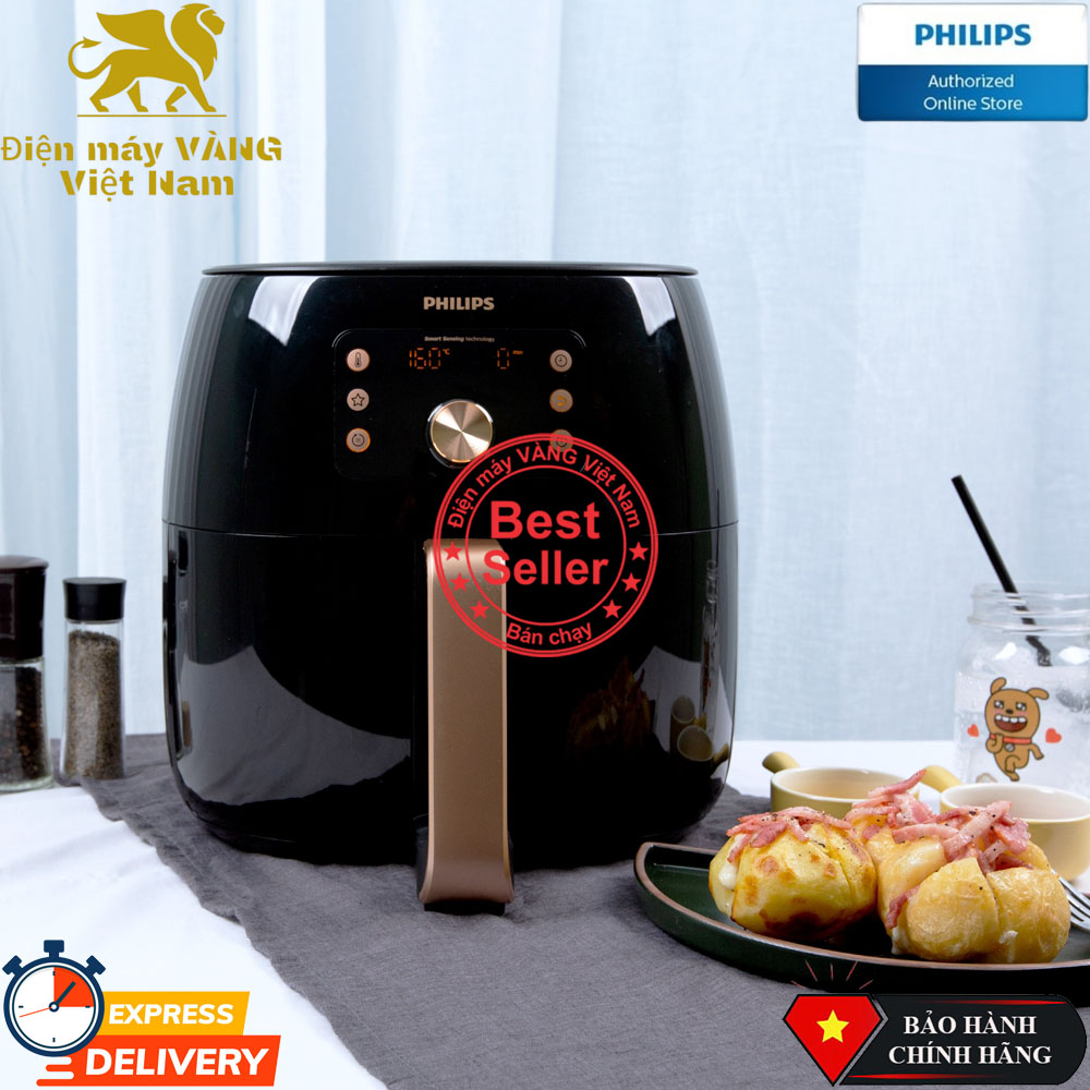 Nồi chiên không dầu cao cấp Premium Airfryer XXL Philips HD9860