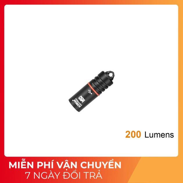 Đèn pin, đèn sạc, đèn flash acebeam m50 - đèn pin móc khóa mini độ sáng 200lm chiếu xa 42m cổng sạc usb