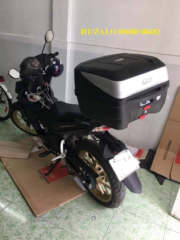 Bộ thùng givi cho xe Yamaha NVX  Thùng gắn xe máy Givi
