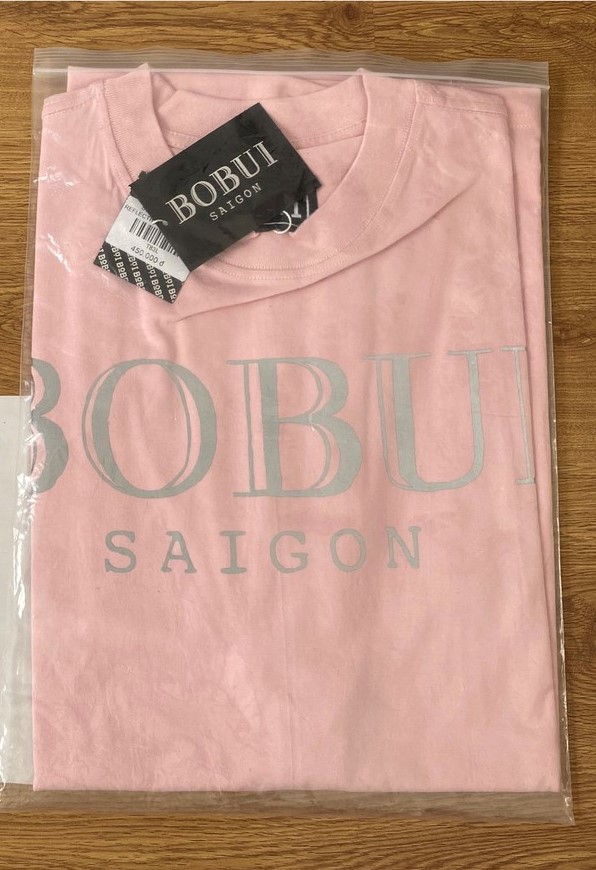 Bobui Saigon Basic Tee - Oversized Bobui Saigon Reflective T-Shirts ( Black - Pink - Red - Yellow - Light Blue ) - áo phông bobui phản quang unisex - áo thun bobui saigon phát sáng nam nữ chất cotton 100% đen đỏ hồng vàng xanh biển
