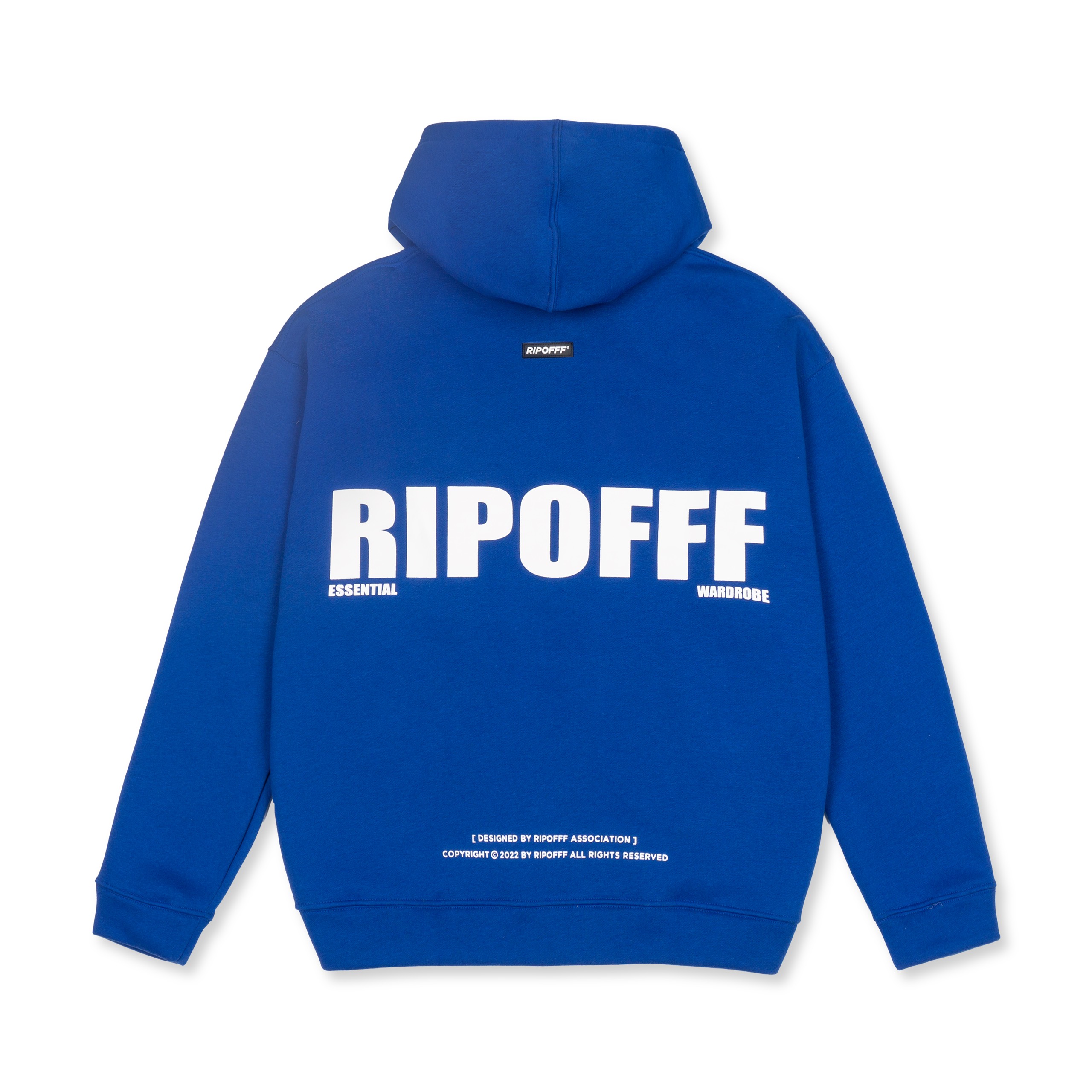 Ripofff ew logo hoodie - blue