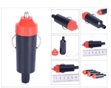 Đầu sạc lấy cấp nguồn  cắm tẩu thuốc  DC 12V cho xe hơi ô tô có nắp đậy Hyundai Accent Toyota Vios Innova