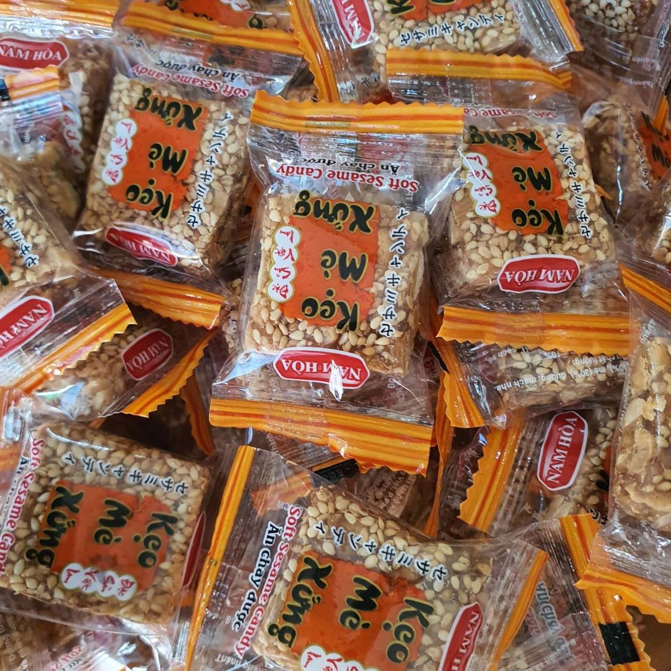 [Hoàn tiền 10%] Kẹo mè xửng dẻo ngon đặc biệt  Nam Hòa 500g