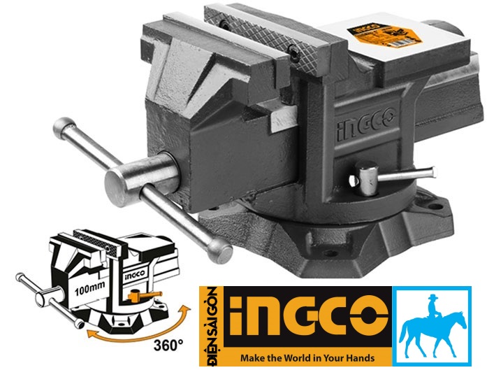 Eto 6-inch clamp with 1600kg clamping force ingco hbv086