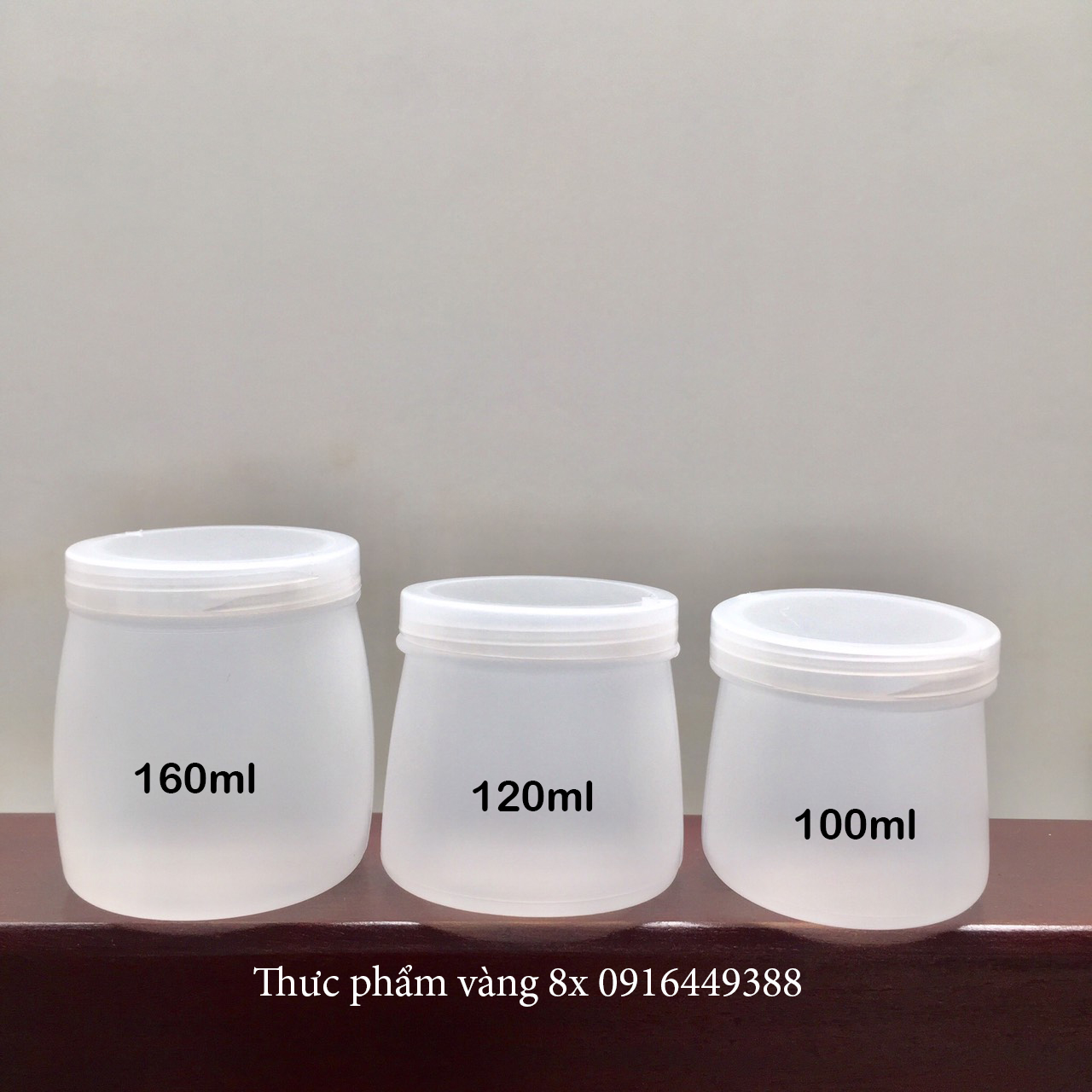 50 hũ đựng sữa chua nếp cẩm dày dặn