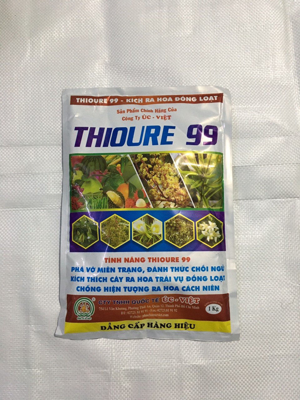 Thiuourea 99% kích thích ra hoa sớm và đồng loạt cho các loại cây lâu năm gói 1 kg