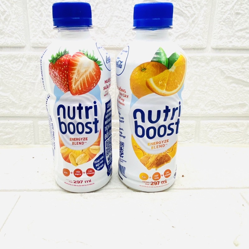 Sữa Trái Cây Nutriboost 297ml Dâu/ Cam