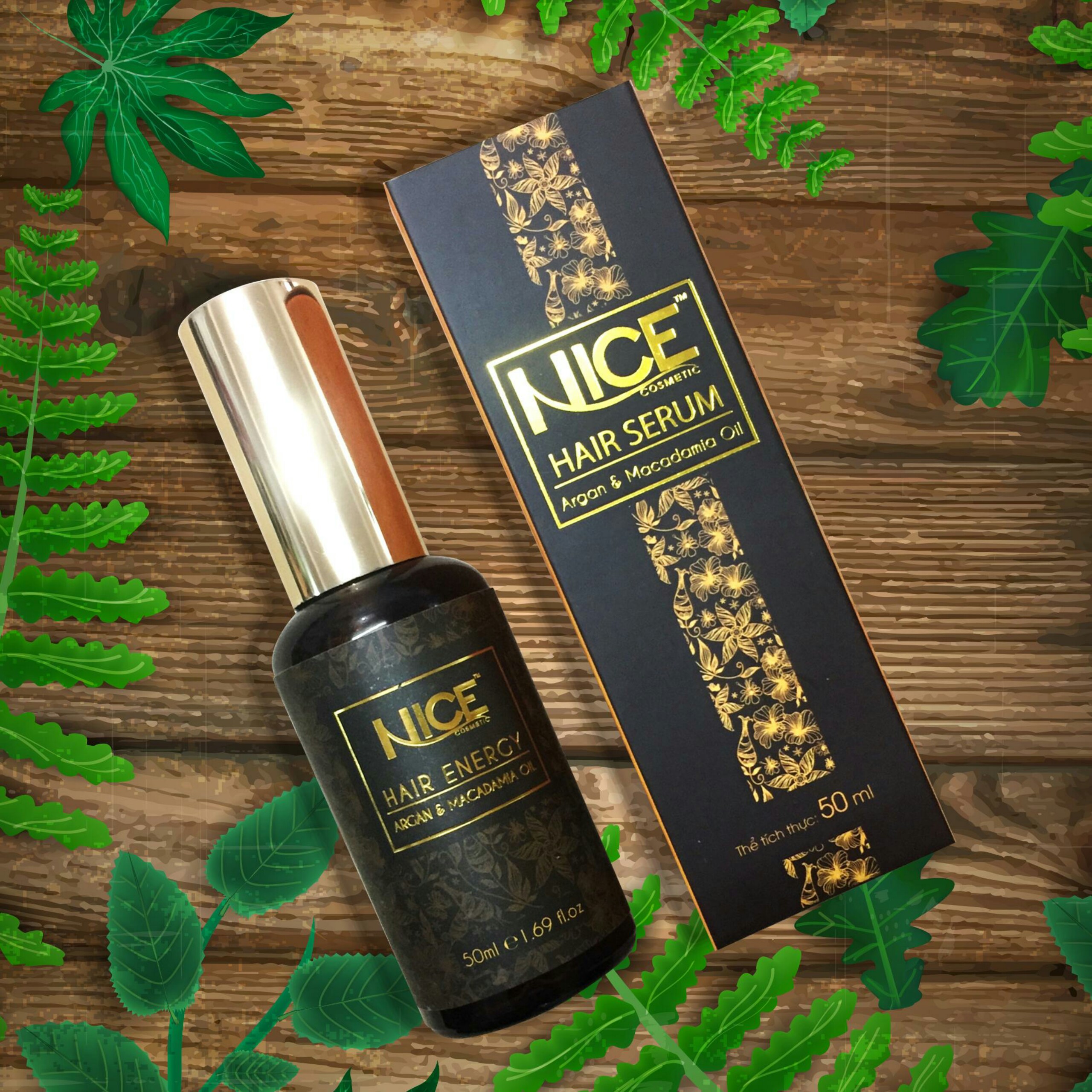 Serum dưỡng tóc nice mềm mượt 50ml