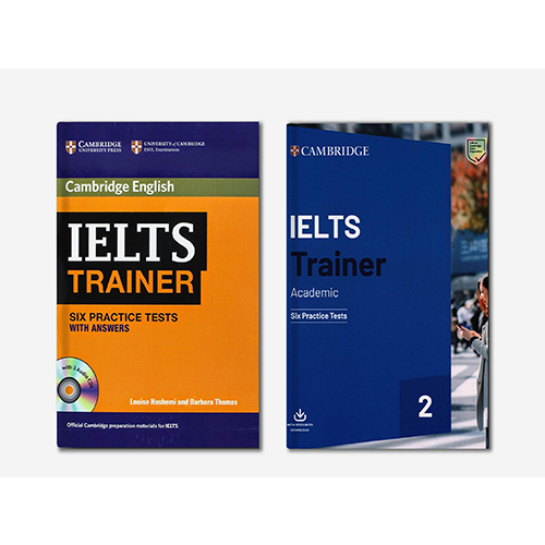Sách cambridge ielts trainer 1-2 tặng kèm audio