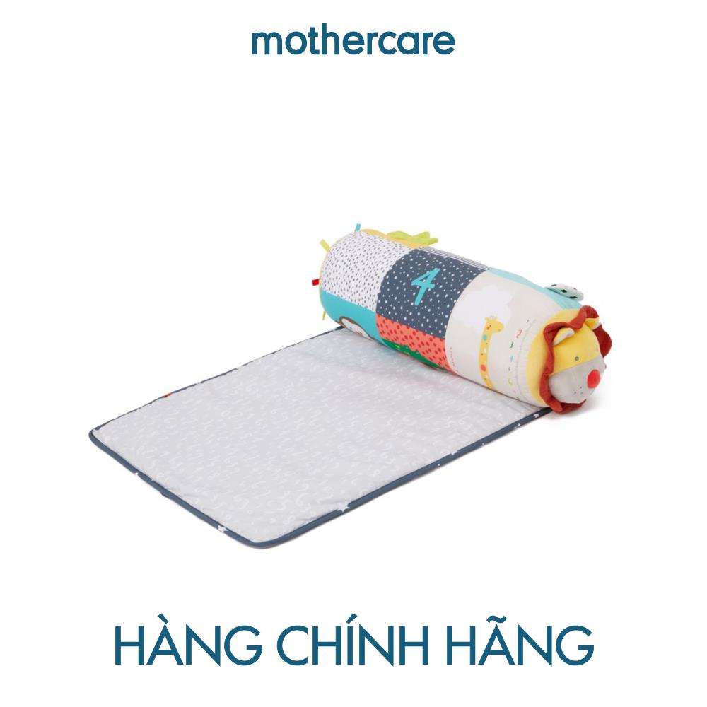 Mothercare - gối tập nằm sấp tummy time họa tiết Into the Wild kèm thảm chơi
