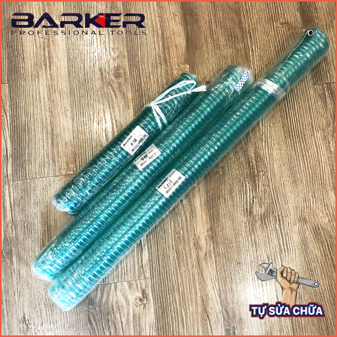 Cuộn dây xoắn khí nén chiều dài 6m 9m 12m barker đài loan
