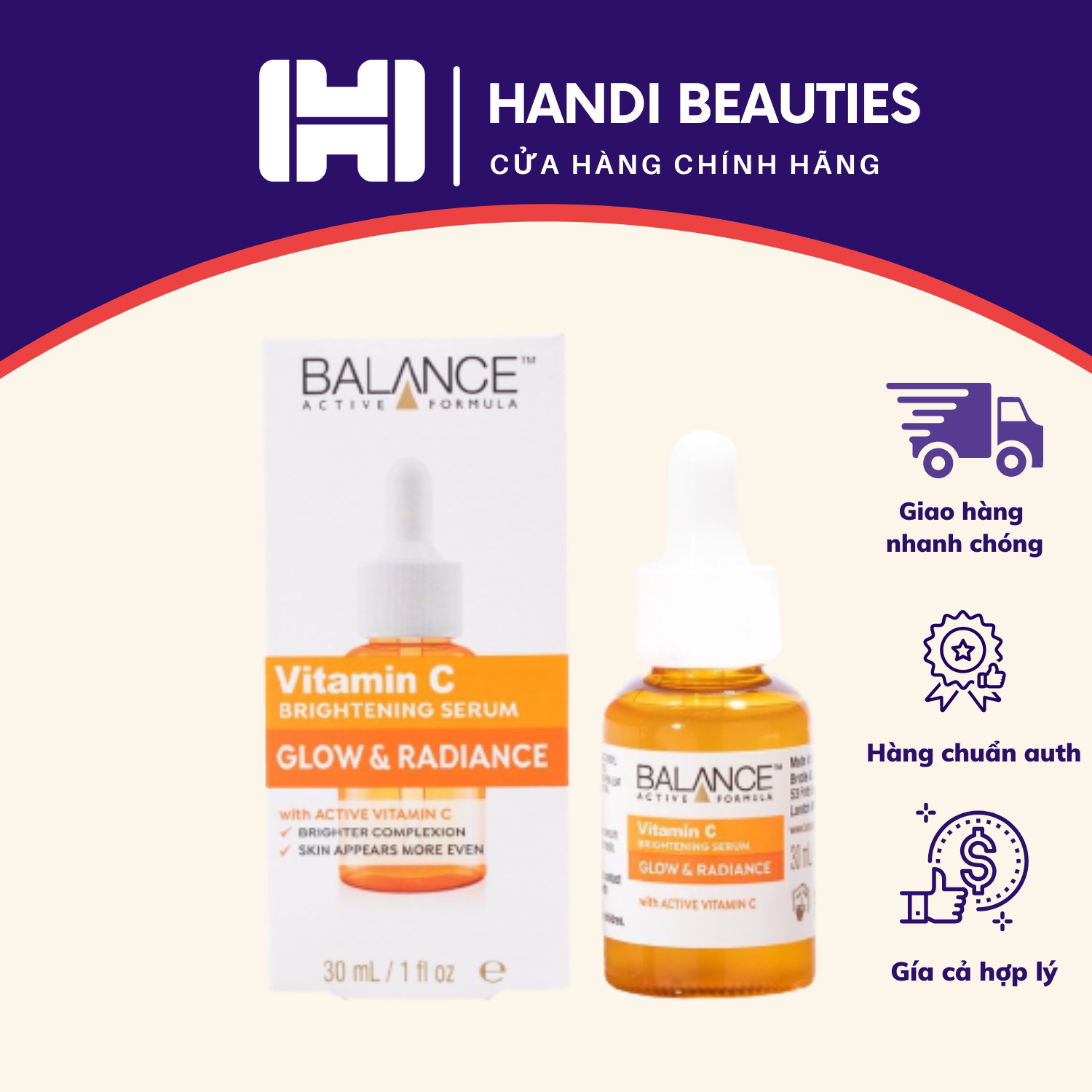 Tinh Chất Làm Sáng Da Balance Serum Vitamin C