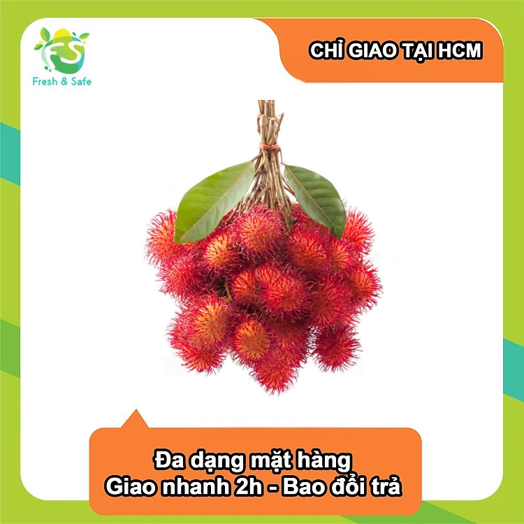[Chỉ Giao HCM] Chôm Chôm Thường - 2 kg (sỉ)