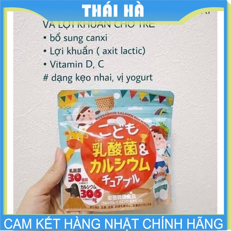Kẹo Bổ Sung Canxi Và  Lactic 90 Viên Unimat Riken Nhật Bản