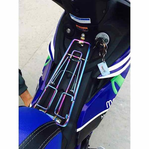 Baga giữa inox 10 ly TITAN 7 MÀU YAMAHA EXCITER 150 - Moto DCR