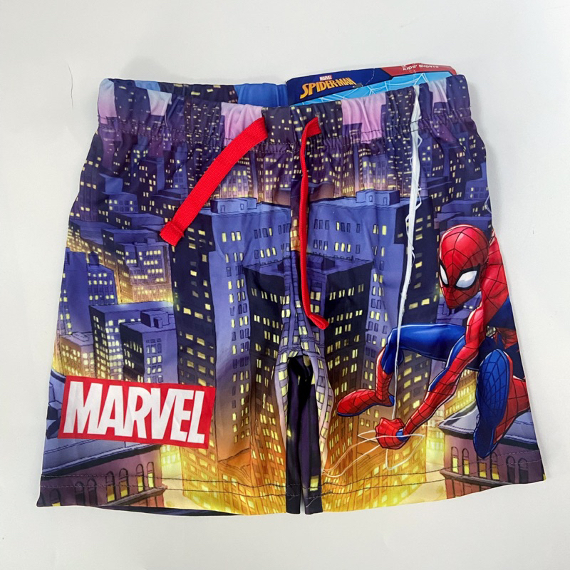 Quần short quần đùi polyester Spiderman