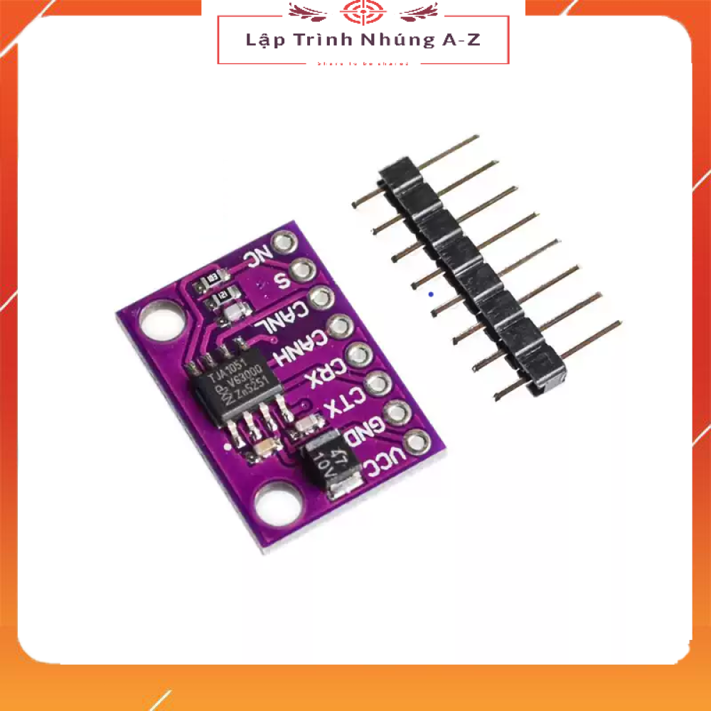 [Lập Trình Nhúng A-Z][G113] Bộ Thu Phát CAN Tốc Độ Cao TJA1051T, Can Bus