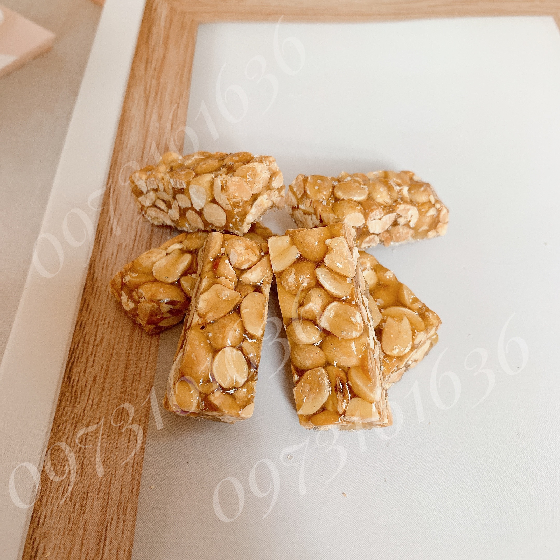 [1Kg] Kẹo thèo lèo đậu phộng Bến Tre- đồ ăn vặt