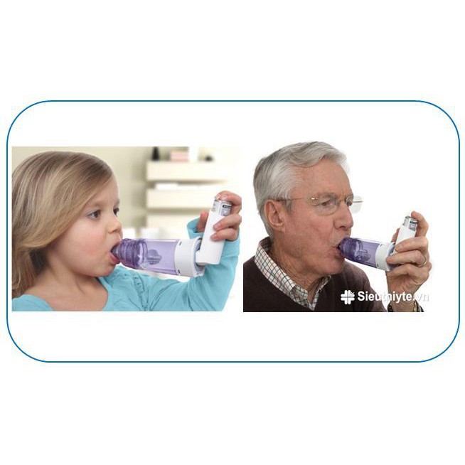 Buồng đệm, buồng hít hen suyễn (Babyhaler) Philips MỸ Respironics
