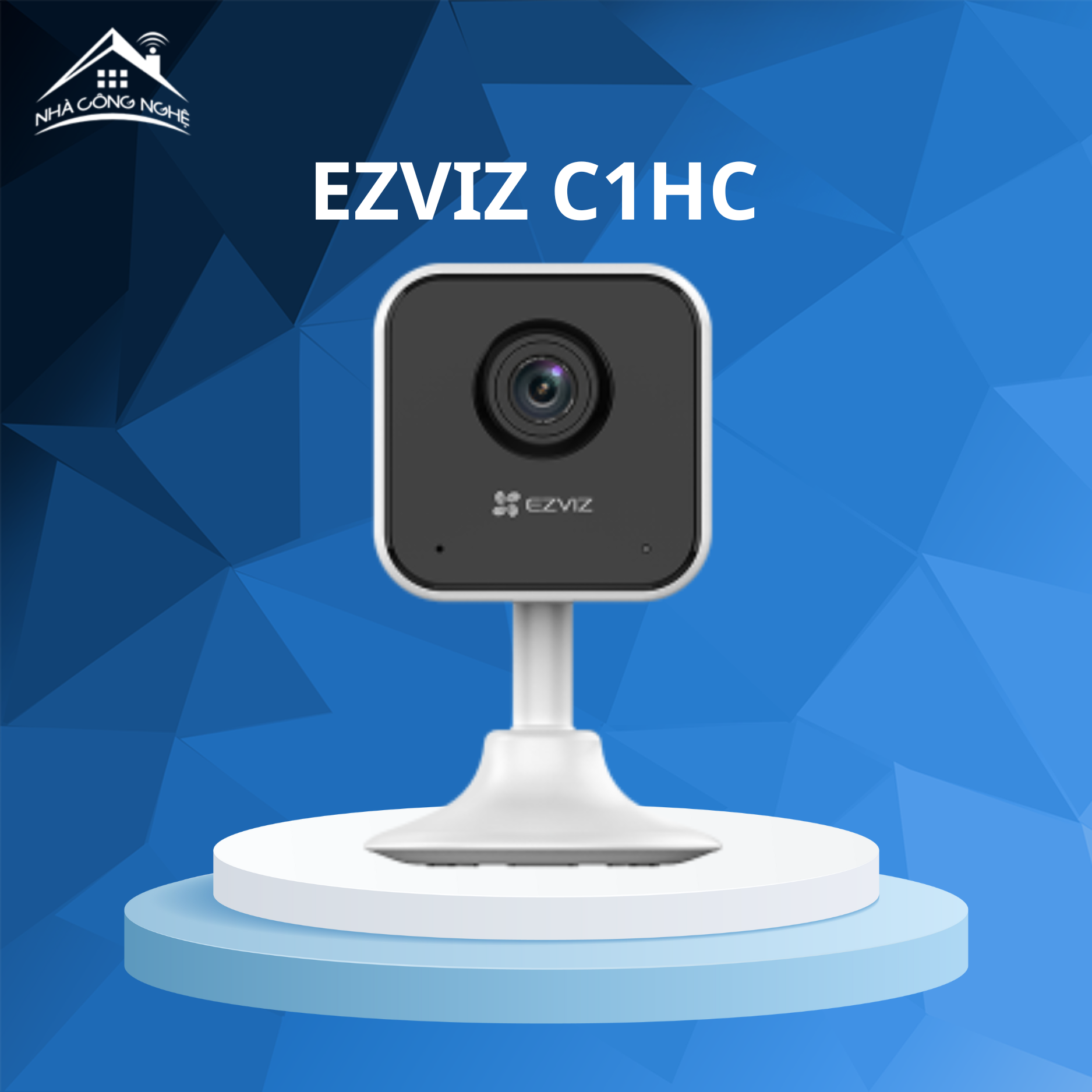 Camera EZVIZ C1HC - Góc Rộng, Dễ Dàng Lắp Đặt, Chuấn Nén H.264, Phát Hiện Chuyển Động, Hồng Ngoại 12 Mét, Đàm Thoại 2 Chiều