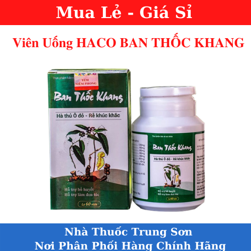 Viên uống mọc tóc haco ban thốc khang chính hãng - ts001