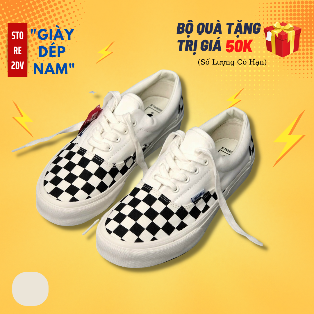 [Tặng Kèm Hộp] Giày Nam Nữ Vans Caro Giá Rẻ R11 Thời Trang