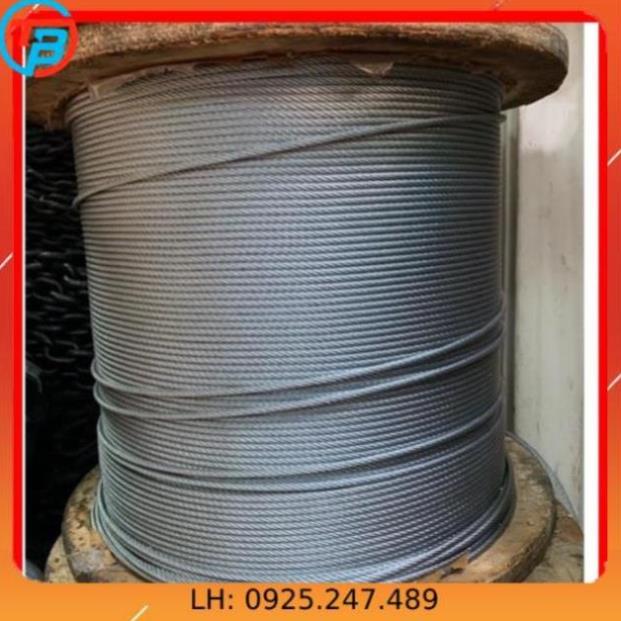 Cáp INOX 304 ( Đủ Size ) cáp thép Thái Bình Vina