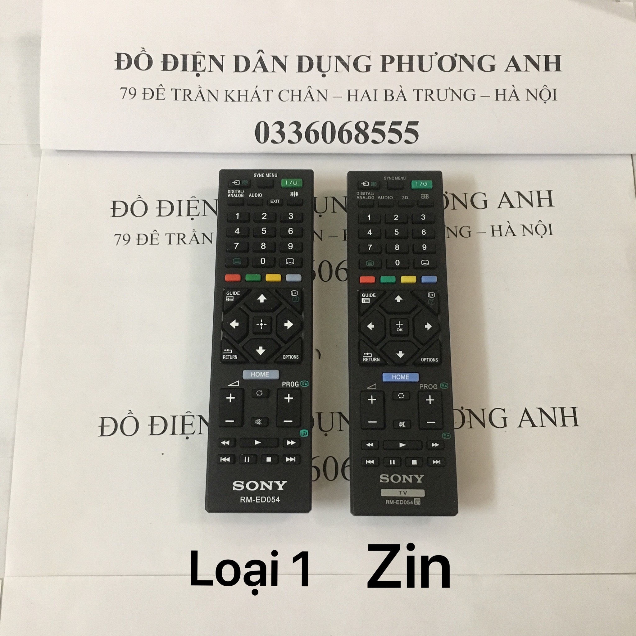 Freeship điều khiển sony rm-ed054 hàng công ty