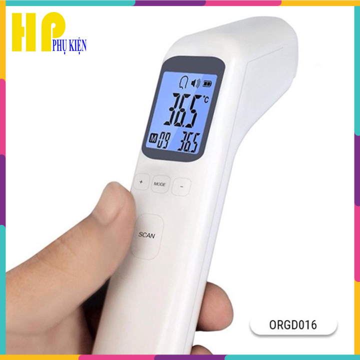 [HCM]Nhiệt Kế Trán Hồng Ngoại Nhiệt Kế Kỹ Thuật Số Không Tiếp Xúc Nhiệt Độ Cơ Thể Thiết Bị Đo Chính Xác Cao Với Cảnh Báo Sốt