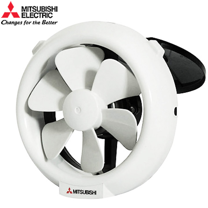 Quạt hút ốp vách kính mitsubishi v-15sl6t7 công suất 14w, lưu lượng 210m2/h - hàng chính hãng - điện dân dụng.