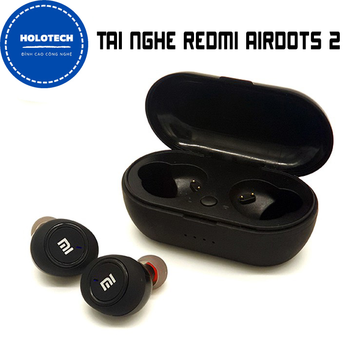 Tai Nghe Bluetooth Xiaomi Redmi Airdots 2 Kết Nối Không Dây Chống Ồn Đàm Thoại 2 Tai