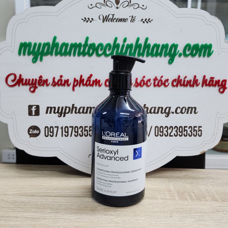 Dầu gội l'oreal kích thích mọc tóc serioxyl 500ml - 1500ml